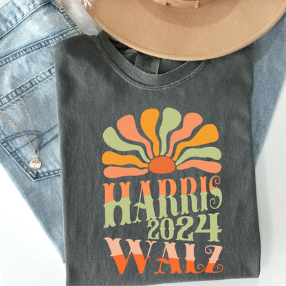 Harris/Walz Groovy Tee