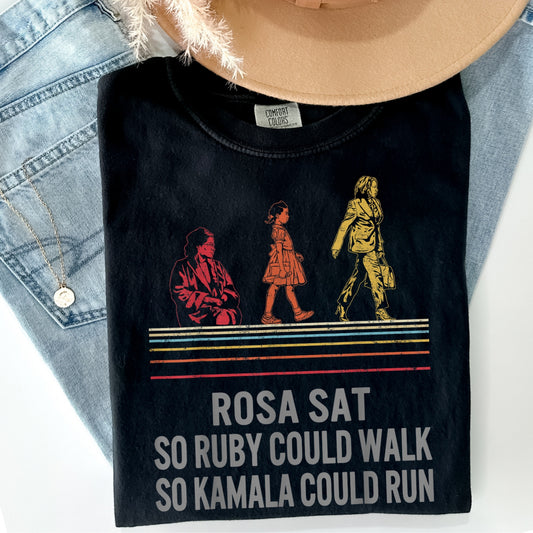 Rosa Parks Ruby Bridges Kamala Harris Tee