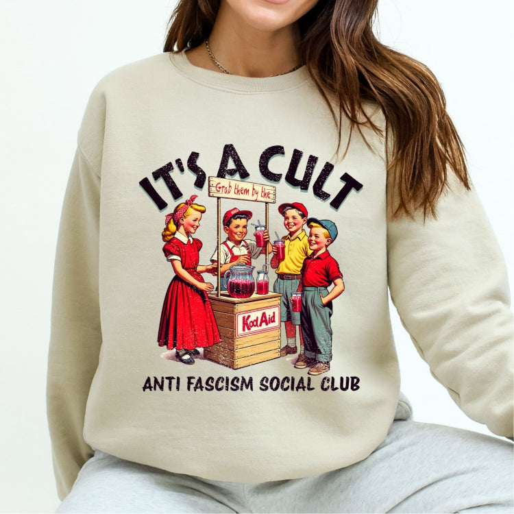 It's a Cult - Anti Fascism Social Club - Kool-Aid Stand Crew